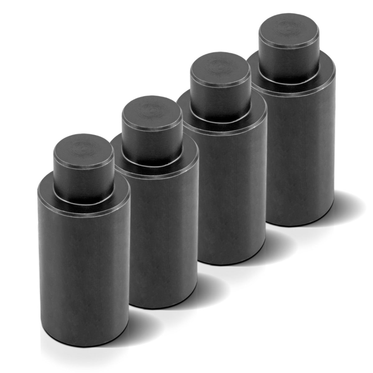 Bulloni di arresto STAHLWERK bulloni di serraggio 25 x 50 mm per tavoli di saldatura con sistema di fori D16, set da 4
