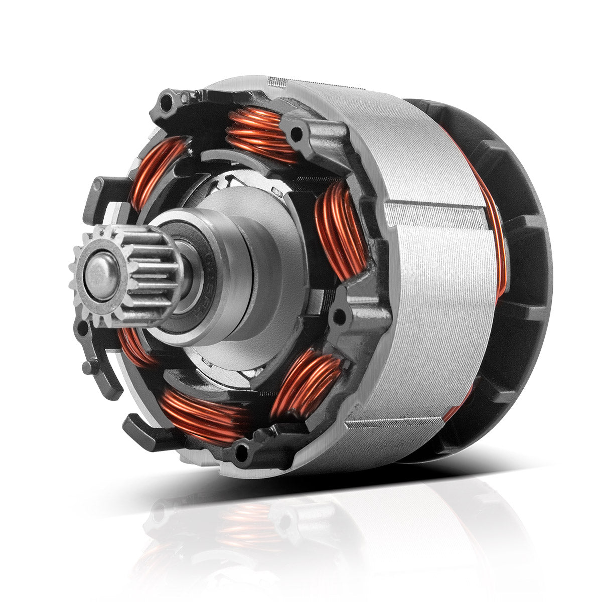 STAHLWERK brushless cordless angle grinder AWS-20 ST Solo | 20 volt system | 0 - 7500 min-1 | Disc sizes 115 mm & 125 mm | Cutting grinder | Separation witch | 7 year guarantee