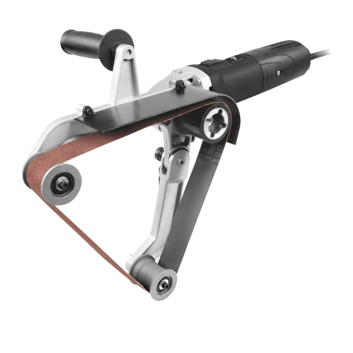 STAHLWERK pipe belt sander RS-1300 ST with 1,300 W and 1,100 - 3,200 rpm for 760 mm sanding belts pipe grinder | Grinding machine | Grinder | Belt sander for grinding, polishing and deburring