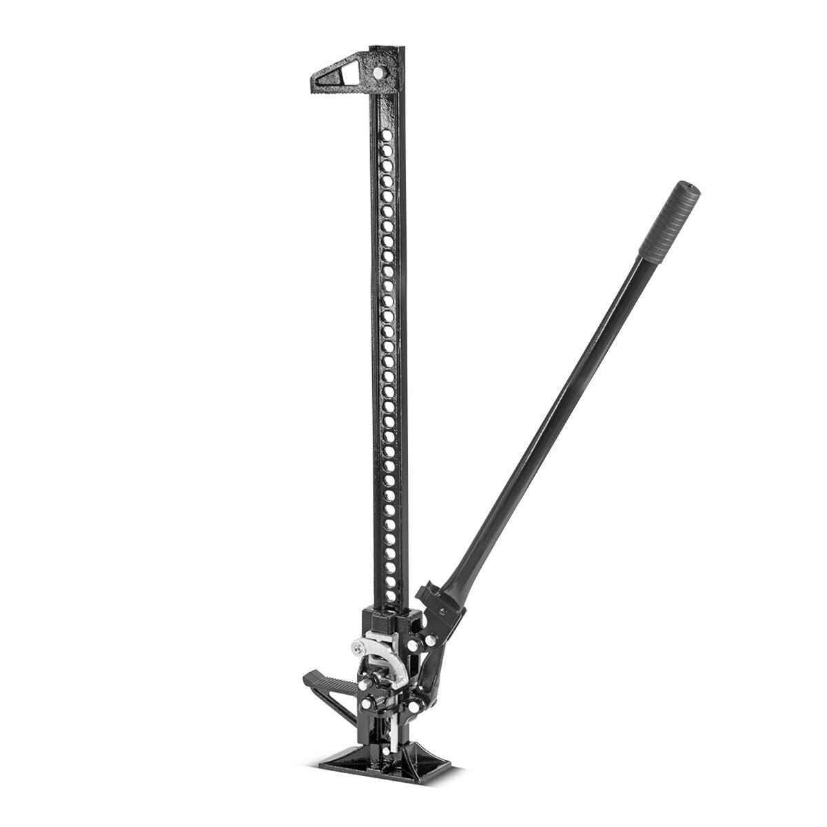Cric à crémaillère STAHLWERK 48" avec capacité de charge de 3 t et hauteur de levage de 13 à 104,5 cm Farm-Jack | Cric de voiture robuste | Treuil à crémaillère | Treuil de stock | Cric de voiture tout-terrain | Cric de grande hauteur | Cric polyvalent
