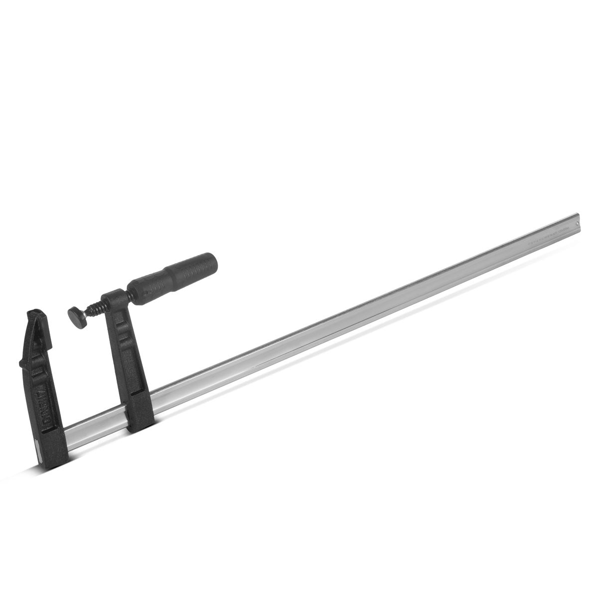 STAHLWERK screw clamp 120x800 mm | powerful clamp made of steel and plastic | F-clamp for fixing workpieces | stable clamp with a clamping width of 800 mm, clamping depth of 120 mm