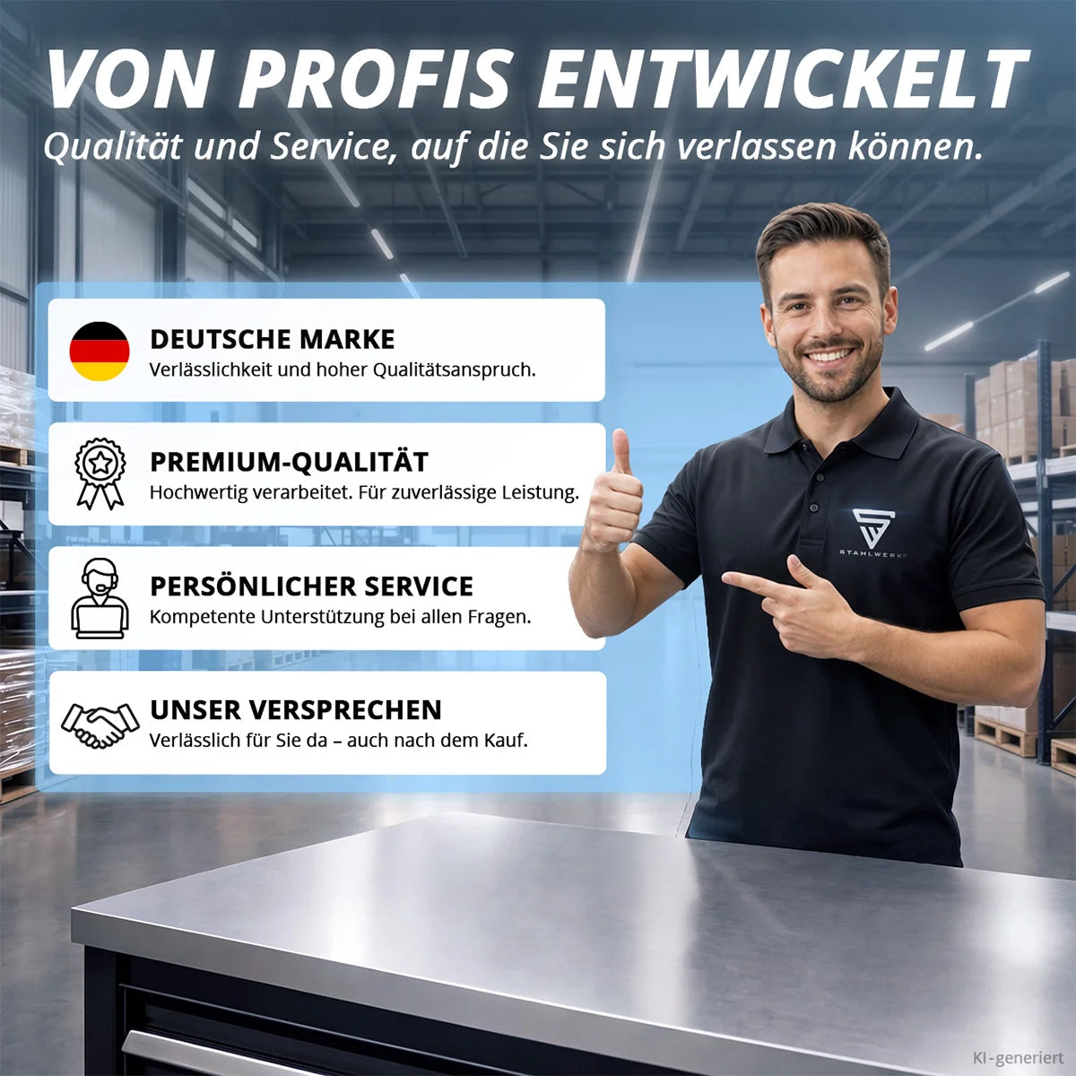 STAHLWERK Akku-Säbelsäge CHANTAL | 20 Volt-System | 2.800 U/min | 25,4 mm Hub | Reciprosäge für Holz, Metall, Kunststoff und Gipskarton | Brushless