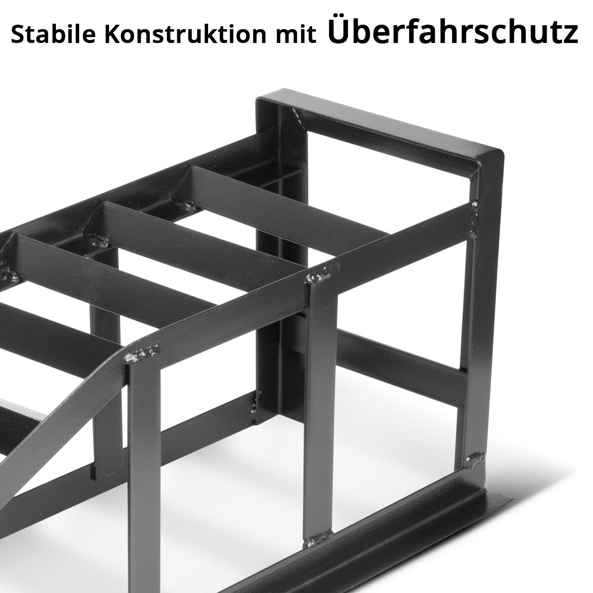Rampa d'accesso STAHLWERK GT-14 ST set da 2 con rampa con portata di 2 tonnellate | Rampa per auto | Rampa per auto | Cavalletto per autoveicoli