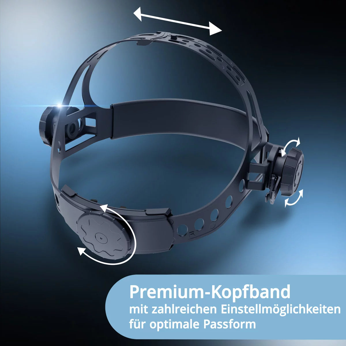 STAHLWERK automatic welding helmet ROOKIE | Robust welding helmet | Welding shield | Welding mask | Blackout filter for automatic darkening DIN 3 to DIN 11 | Optical class 1/1/1/2