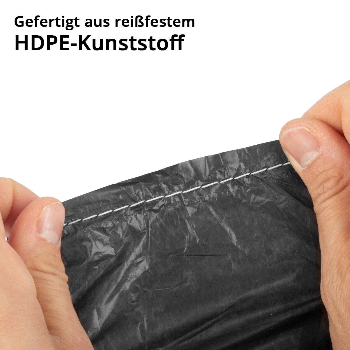 Sacchetti per rifiuti per auto STAHLWERK 30 pezzi Sacchetti per rifiuti extra resistenti 23 x 30 cm | Sacchi della spazzatura | Sacchi della spazzatura | Sacchi per la spazzatura in plastica HDPE resistente agli strappi