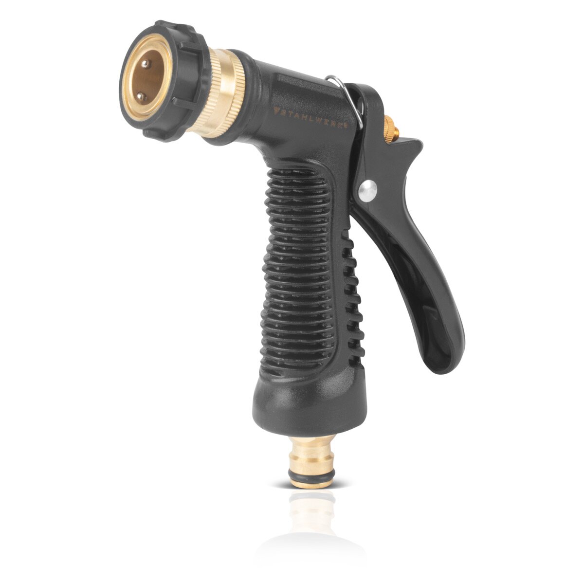 STAHLWERK car wash foam spray gun RP-91 ST with removable container for cleaning agents | Cleaning gun for professional cleaning | Car cleaner suitable for most garden hoses