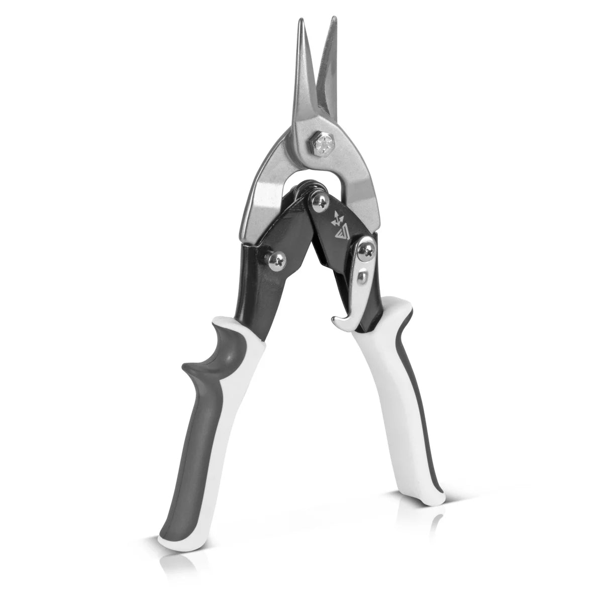 STAHLWERK tin snips straight cut professional metal scissors | sheet metal cutter | Metal cutter for professional cutting of metal sheets
