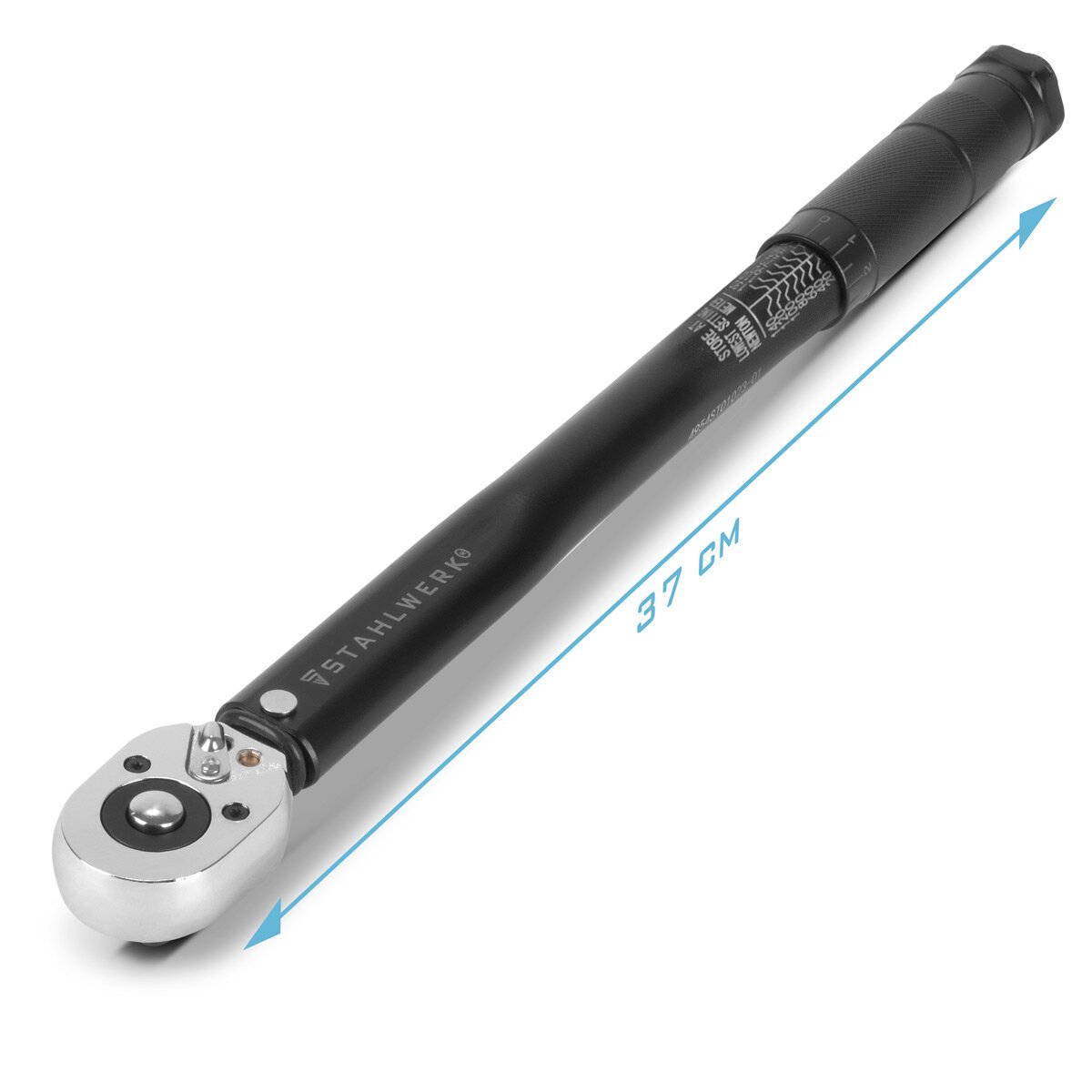 Chiave dinamometrica STAHLWERK TW-140 ST 10-140 Nm Cricchetto reversibile da 3/8" pollici | chiave a cricchetto | cricchetto | cricchetto con scala micrometrica