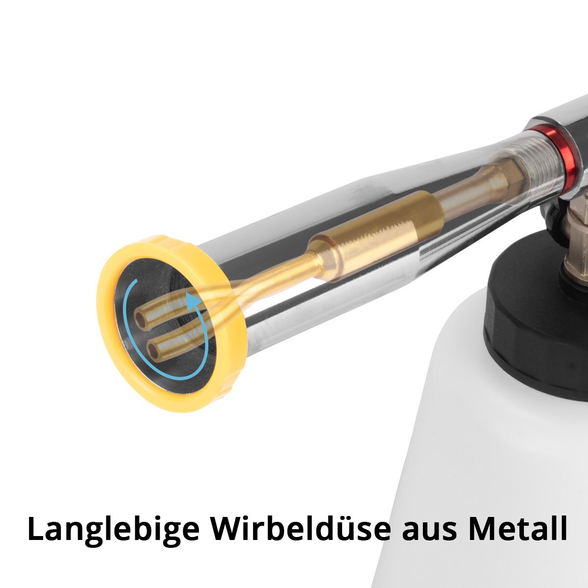 STAHLWERK Druckluft-Reinigungspistole RP-92 ST | Profi Druckluft Reiniger mit Wirbel-Effekt | hochwertiger Innenreiniger | Ausblaspistole zur Reinigung verschmutzter Oberflächen
