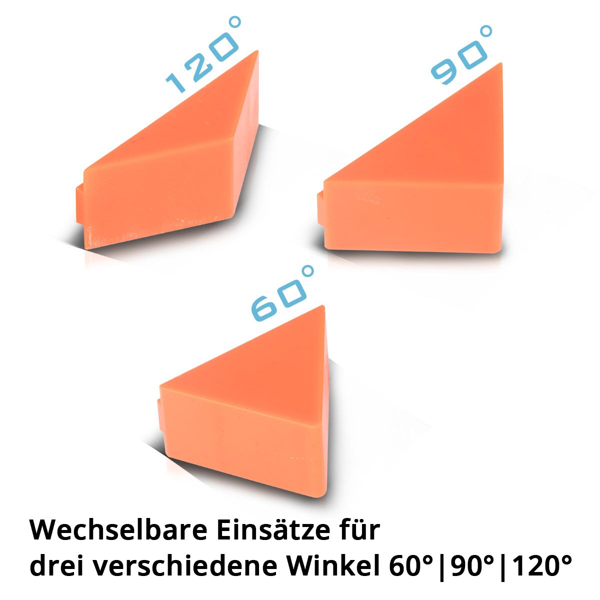 STAHLWERK jeu de 4 pinces d'angle 60° | 90° | Pince d'angle 120° | Pince d'angle | Pince d'angle | Tendeur de cadre | Pince d'angle | Pinces d'angle pour l'alignement et la fixation