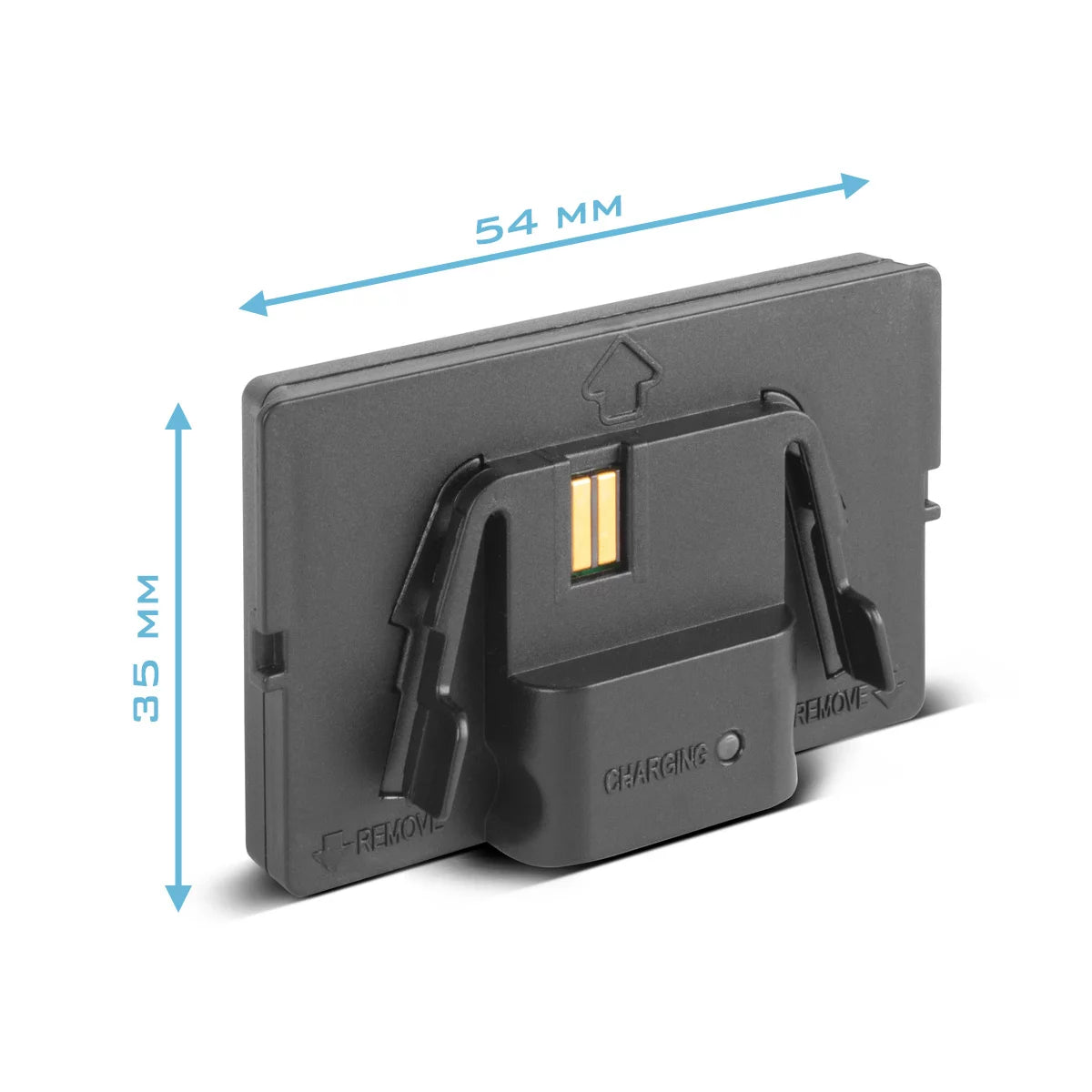 Module de batterie de remplacement STAHLWERK pour casque de soudage avec lampe frontale LED RAPTOR | Batterie Li-ion rechargeable pour phare LED | Port USB-C| Lumière LED de la batterie de remplacement