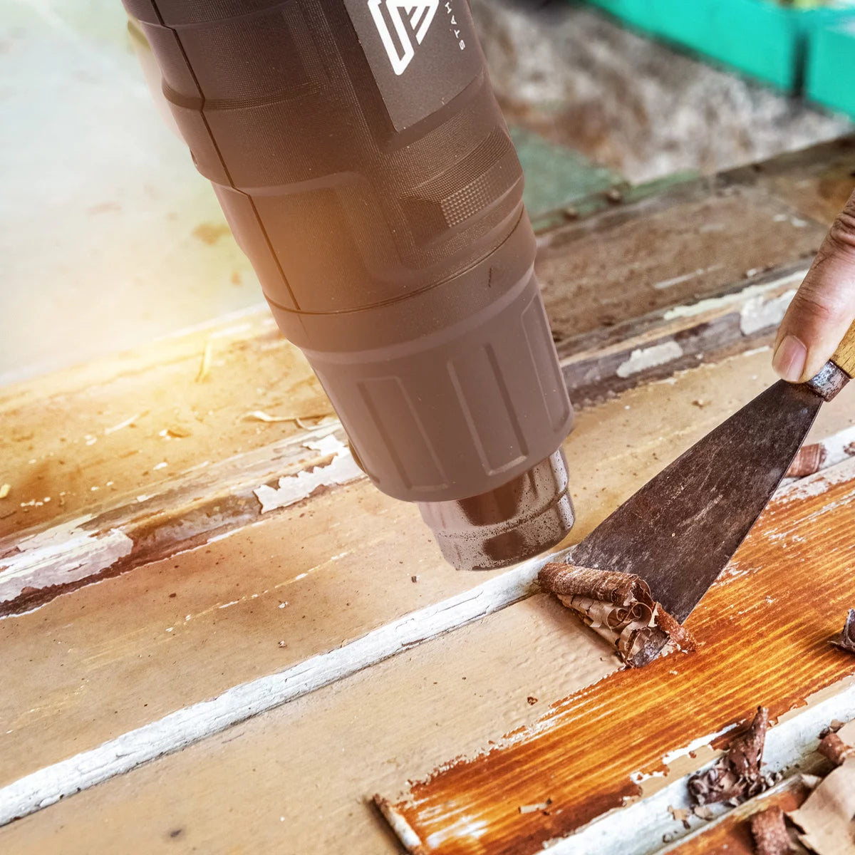 STAHLWERK HP-2000 ST 2.000 Watt starke Heissluftpistole und Heissluftfön bis 600 Grad Heissluftgebläse zum Entlacken, Schweissen, Schrumpfen oder Fügen von Kunststoffen