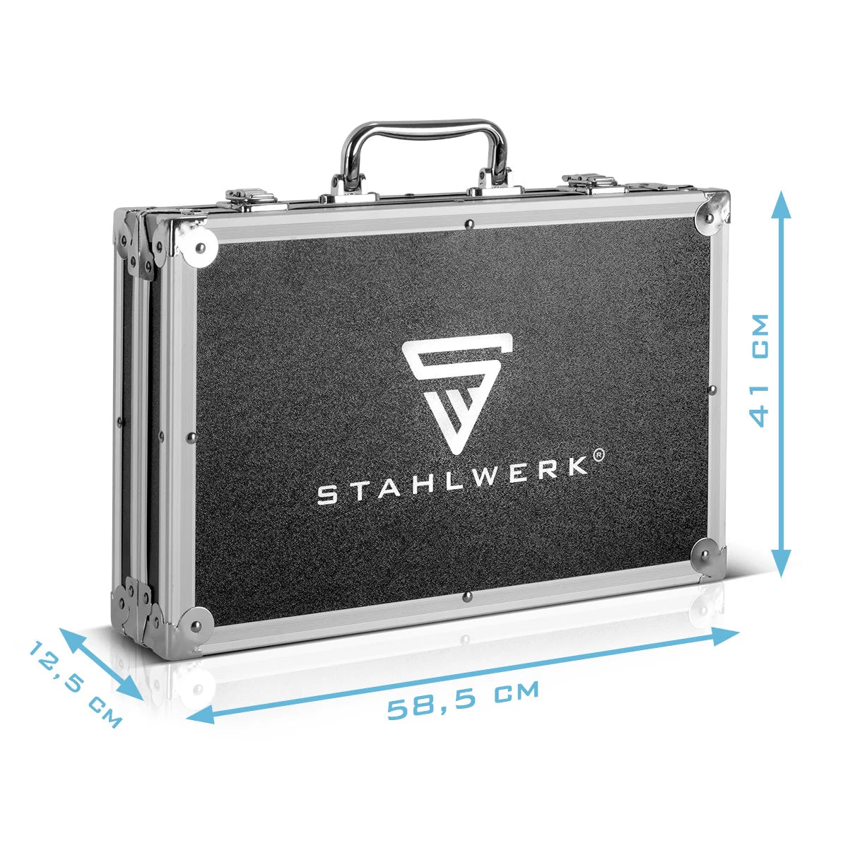 Extractor hidráulico universal STAHLWERK con fuerza de tracción de 10t extractor de cojinetes | Herramienta especial para desmontar rodamientos interiores y exteriores, engranajes, poleas, rotores y embragues.