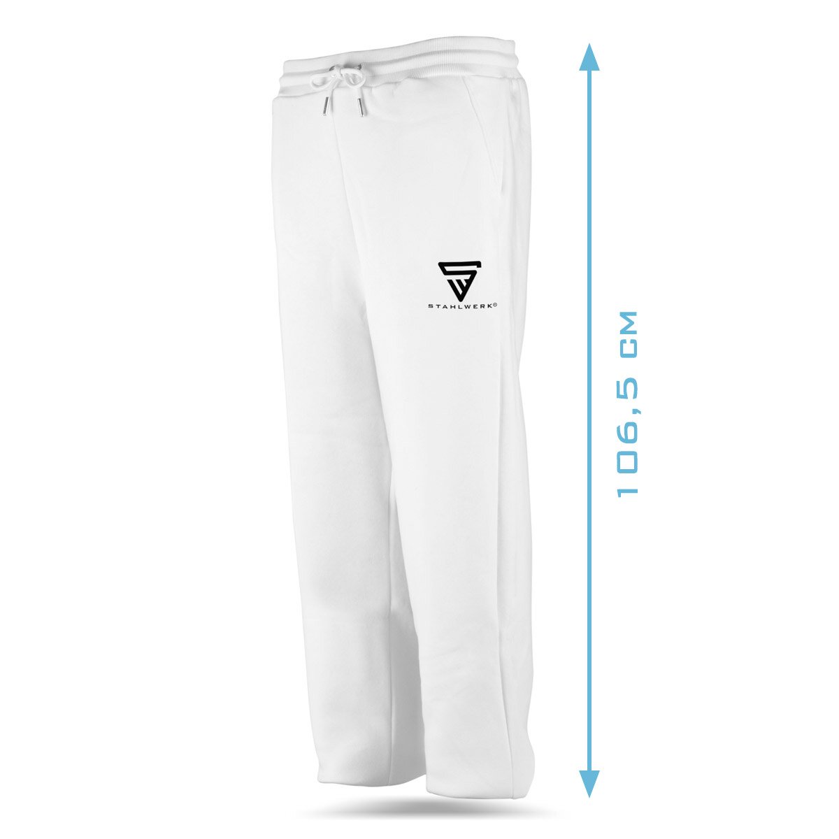 Tuta da jogging STAHLWERK Bianca Taglia L Tuta | jogging | Tuta | Tuta sportiva | Tuta | Tuta fitness con felpa con cappuccio e pantaloni della tuta