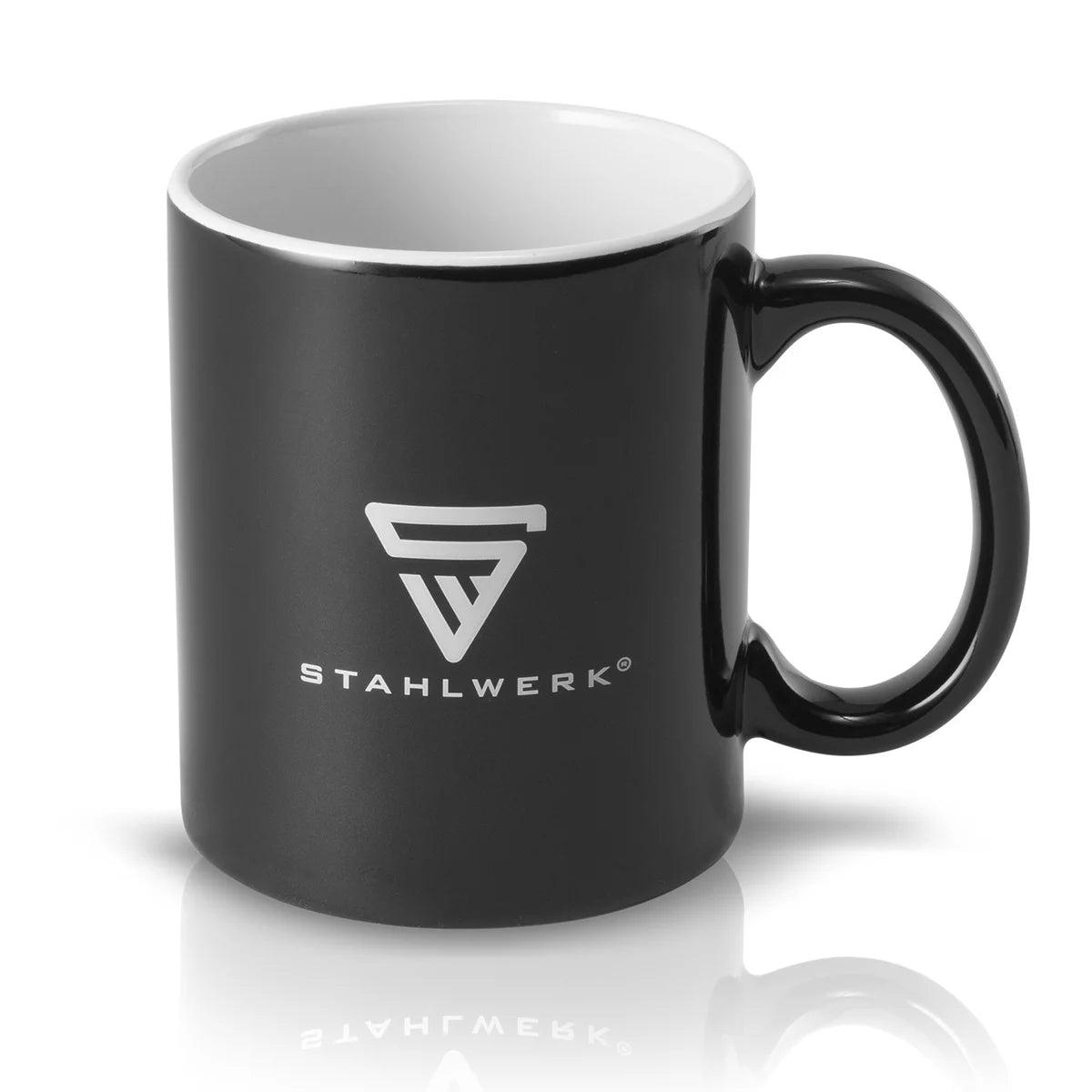 STAHLWERK cup 350 ml large coffee cup | Ceramic cup | Coffee mug, microwave safe and dishwasher safe