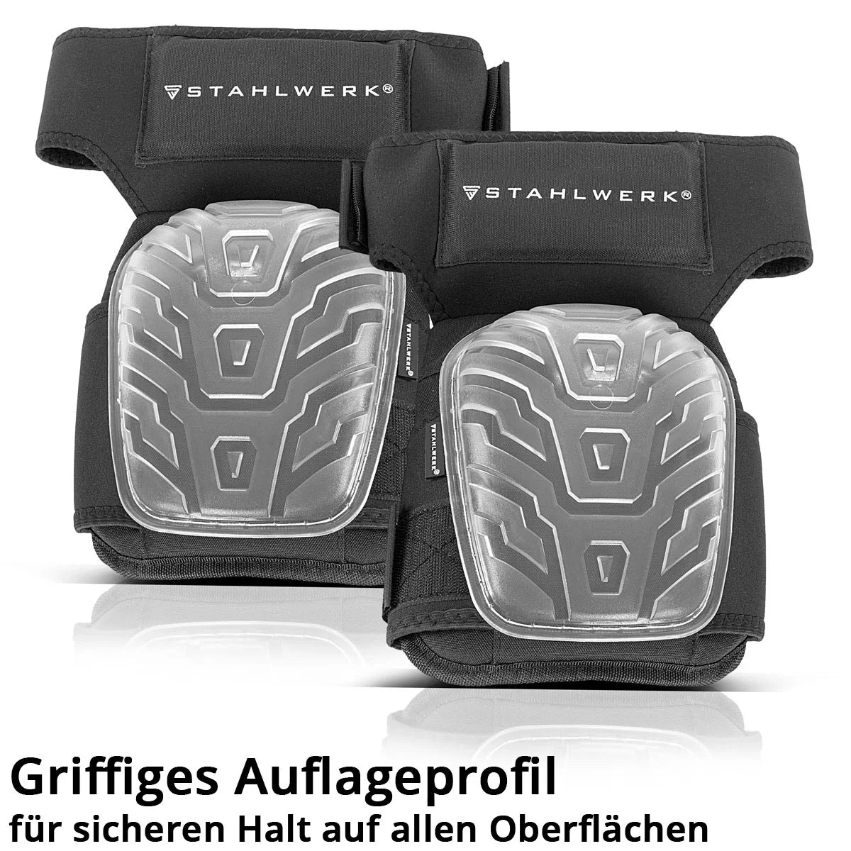 Ginocchiere professionali STAHLWERK | Ginocchiere | Le ginocchiere mantengono la loro forma, sono altamente elastiche e resistenti all'abrasione con un elevato livello di comfort