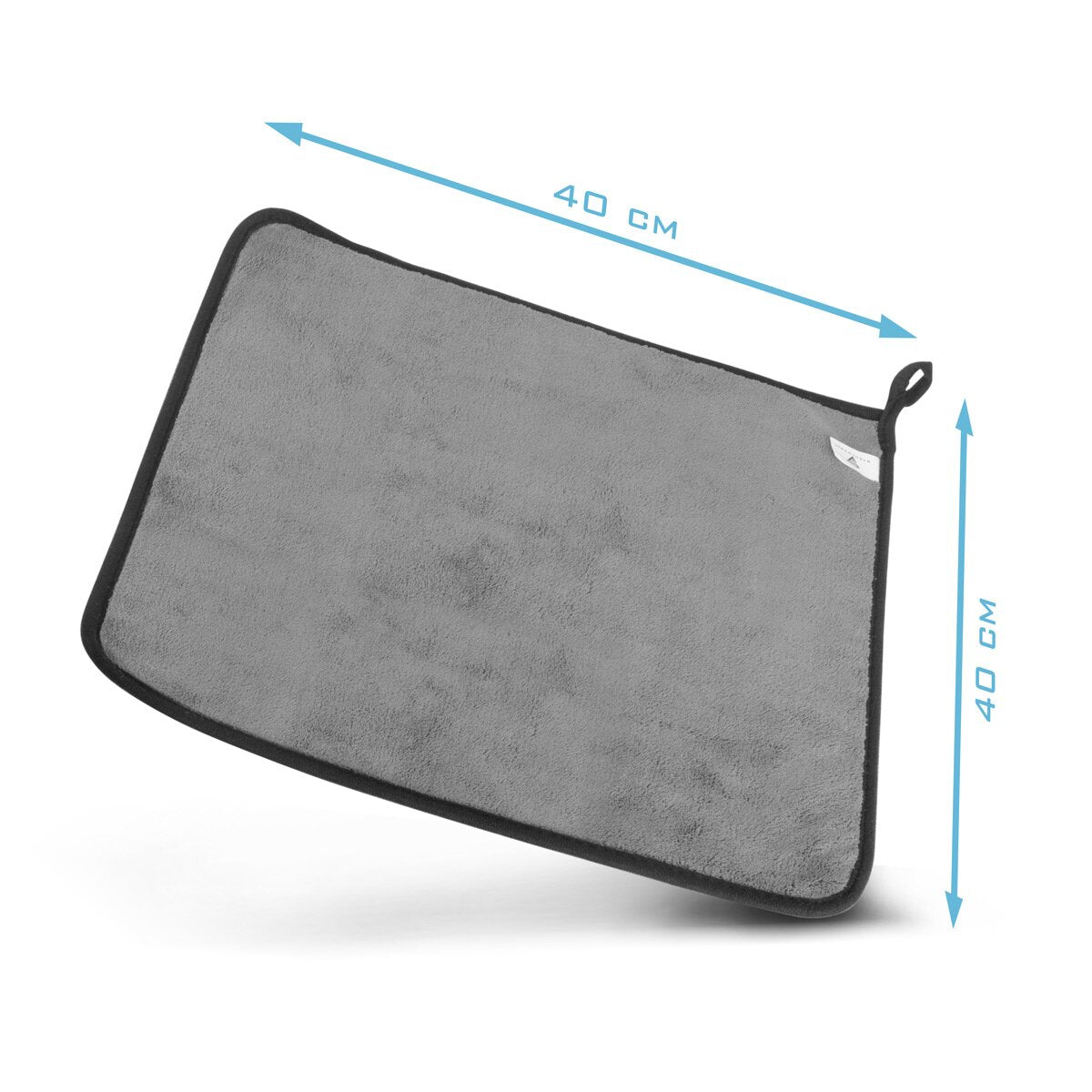 STAHLWERK Doppelseitiges Korallenvlies 10er Set 40 x 40 cm 600 gsm Mikrofaser-Handtuch | Trockentuch | Reinigungstuch | Poliertuch | Putztuch | Pflegetuch | Mikrofaser-Tuch