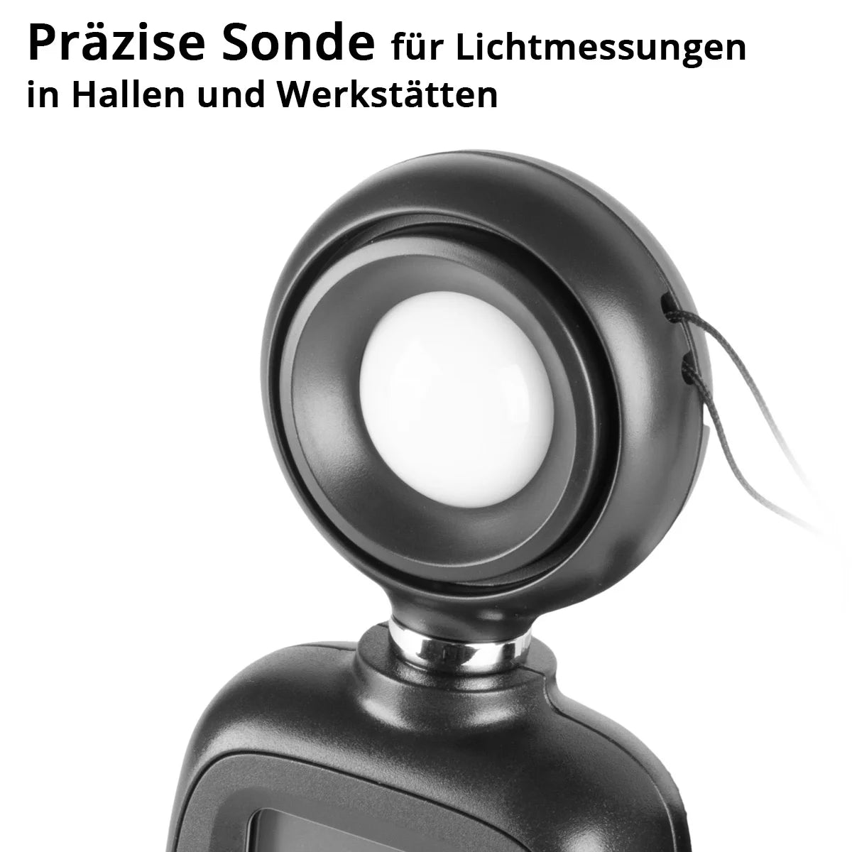 STAHLWERK Digitales Lux-Messgerät | Präzises Luxmeter und Beleuchtungsmessgerät | Professionelle Messung der Lichtintensität | Für Lichtmessungen in der Fotografie, in Räumen oder am Arbeitsplatz