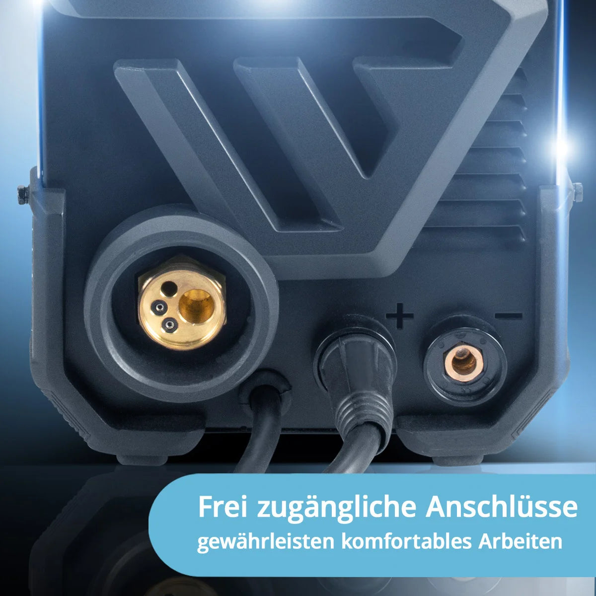 STAHLWERK MIG MAG 200 Puls Pro inert gas welding machine fully equipped, fully synergic 5 in 1 combination device with real 200 amp AK25/MB25 aluminum wearing parts set for aluminum welding