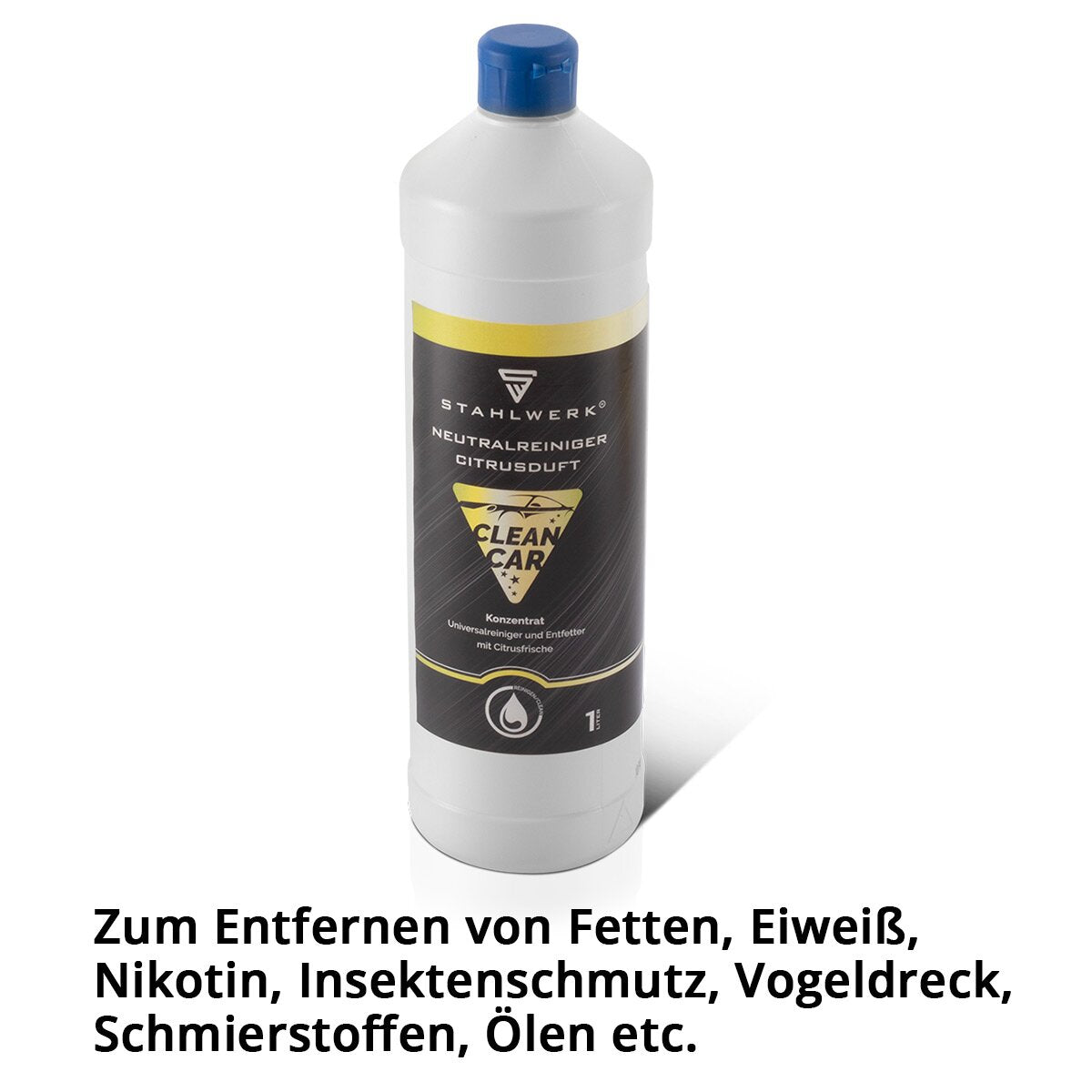 STAHLWERK universal cleaner concentrate with citrus scent 1 liter bottle of powerful cleaner | Cleaning products | Foam cleaner | All-purpose cleaner | Cleaning concentrate | Neutral cleaner for cleaning guns
