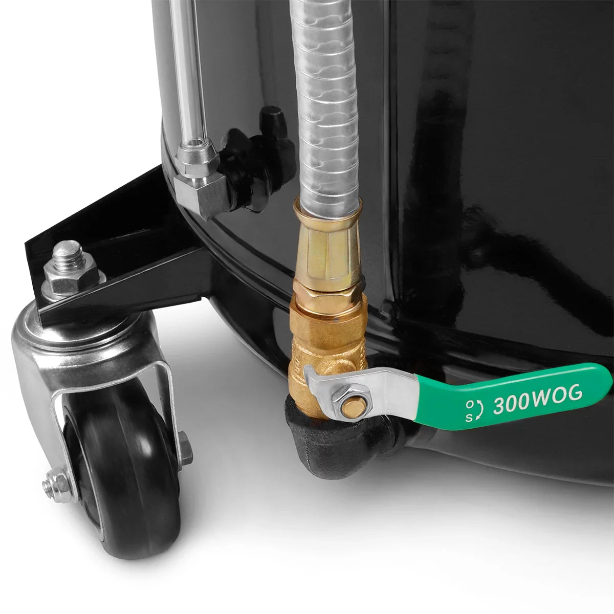 STAHLWERK oil extraction system OD-71 ST with 80 l capacity | Oil collection container | Oil collection truck | Mobile oil separator | Oil drain device with antechamber to collect used oil