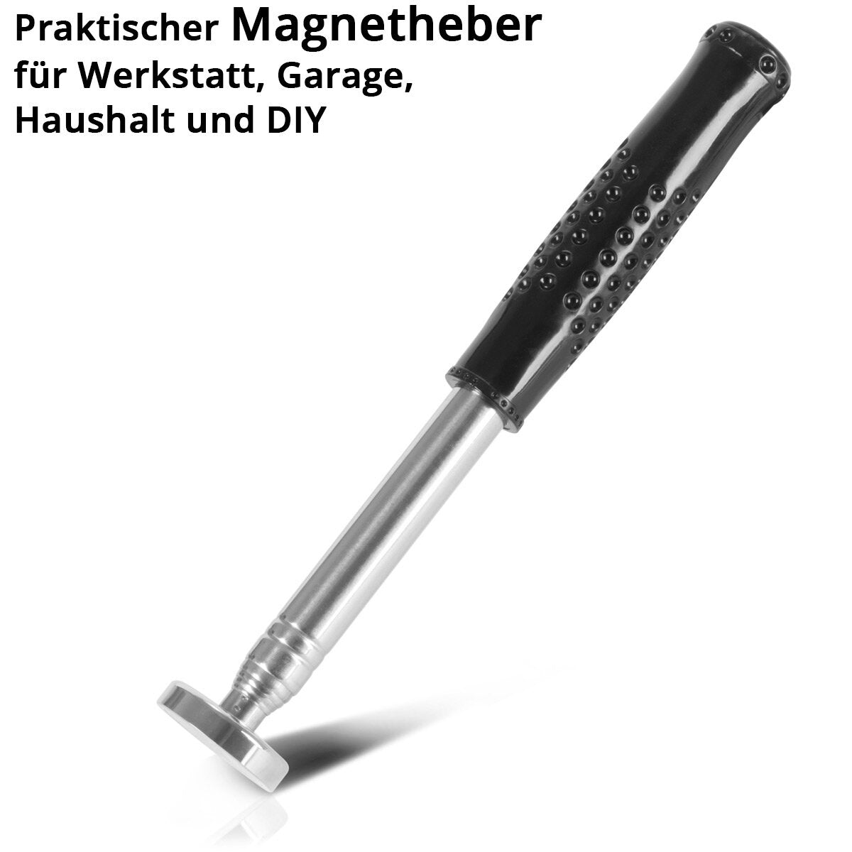 STAHLWERK Telescopic Pick-up Tool Set of 2 | Telescopic magnet | Magnet stick | telescopic magnetic lifter | Practical workshop magnet for effortlessly picking up small magnetic parts, screws and nuts