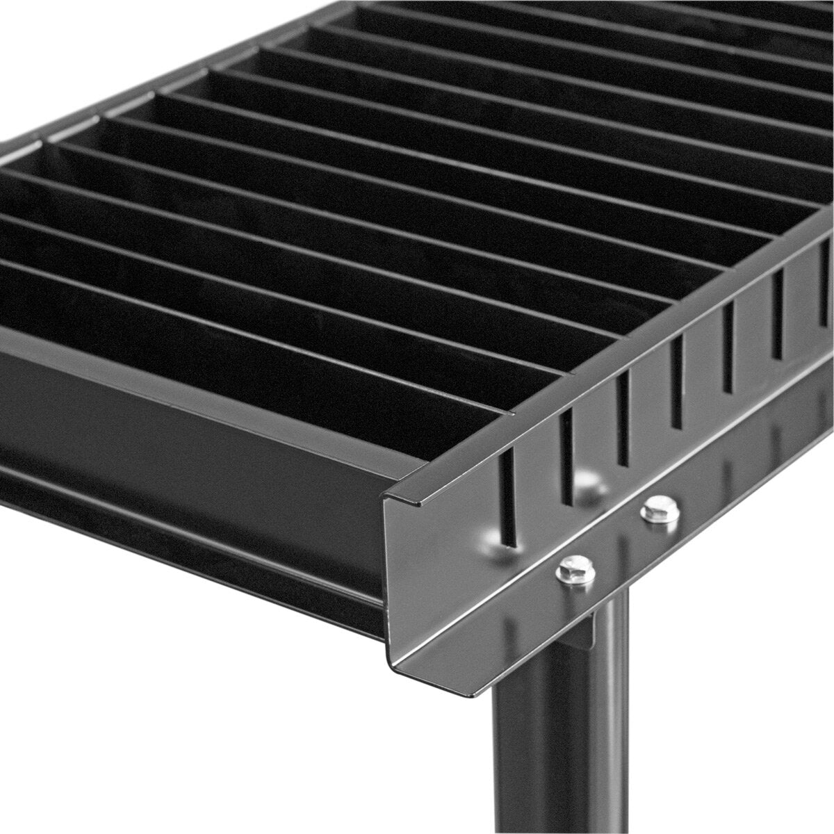 STAHLWERK plasma cutting table PCT-1000 ST 1000 x 410 mm height-adjustable plasma table | powder-coated CUT workbench for professional plasma cutting