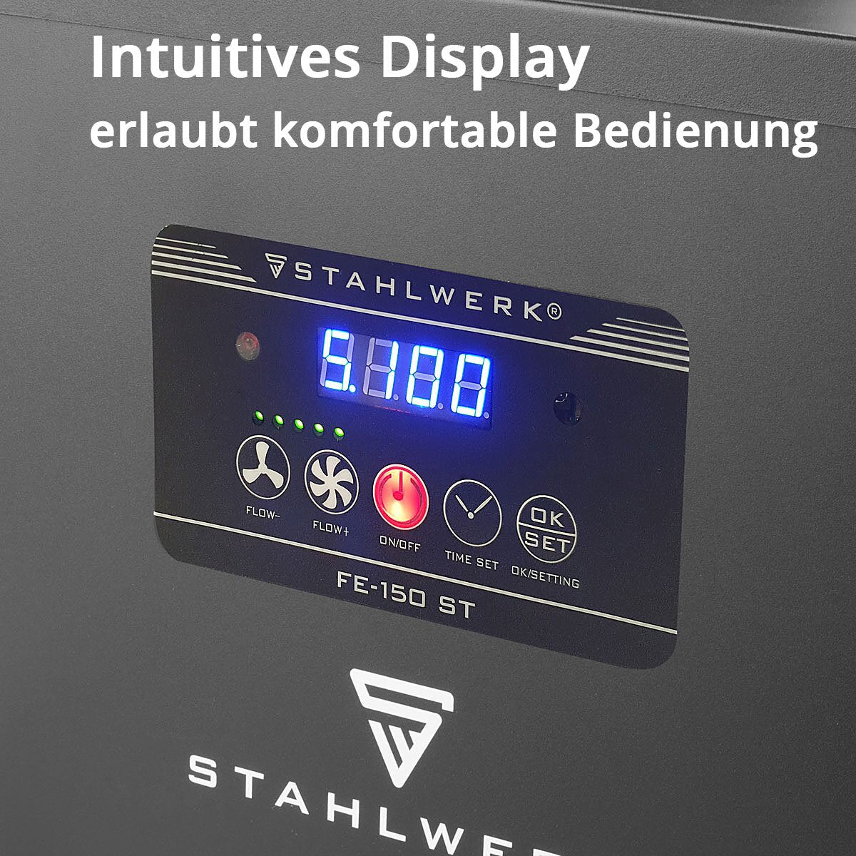 STAHLWERK Rauchabsaugung FE-150 ST mit 3-fach-Filter und 150 W Absauganlage | Rauchabsorber | Rauchabzug | Schweißrauch- und Lötabsaugung zur Filterung und Absaugung von Rauch, Gasen und Dämpfen