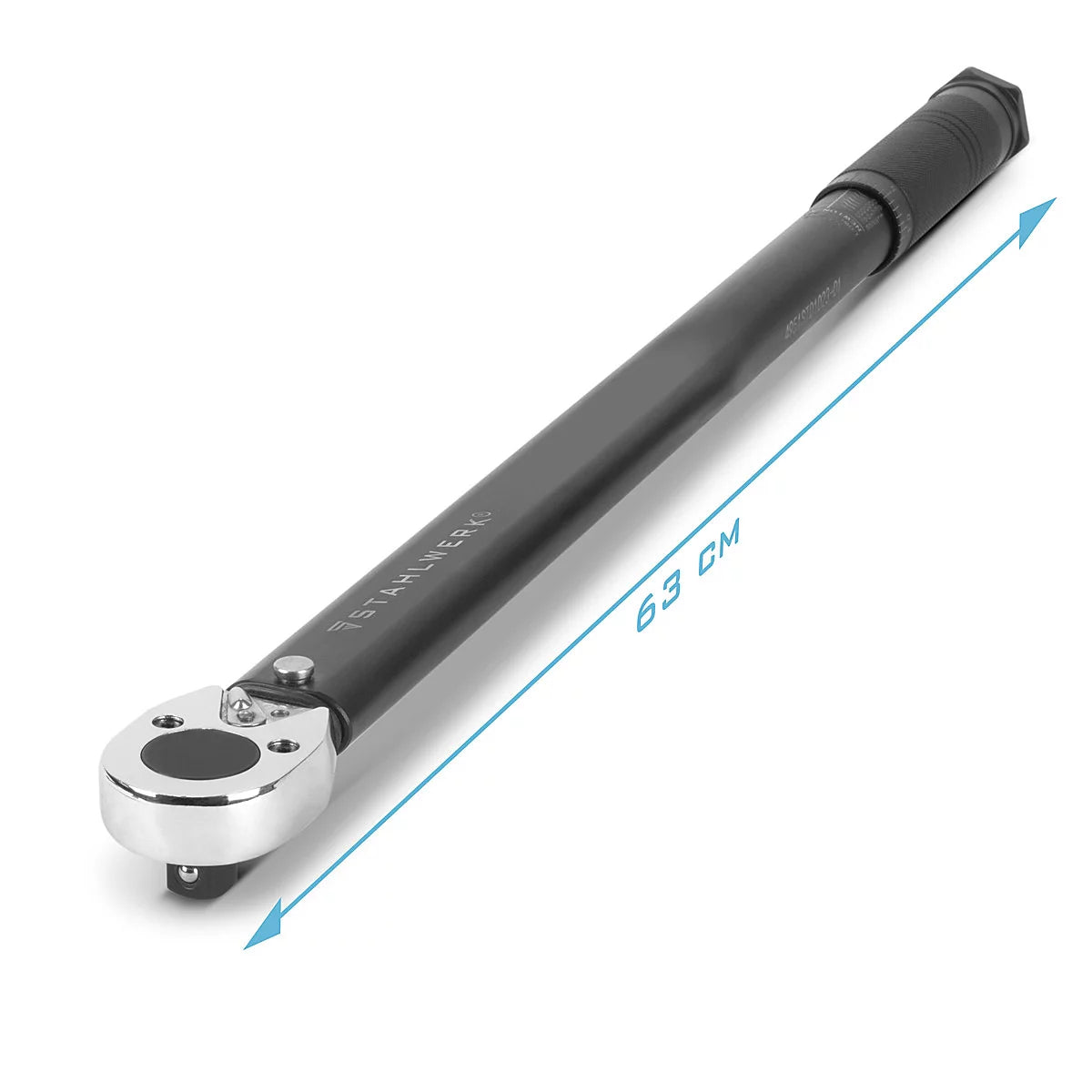 Set básico para cambio de neumáticos STAHLWERK con gato de maniobra extraplano de 3 t con rango de elevación de 75-510 mm, llave dinamométrica de 70-350 Nm y guantes de trabajo para cambiar neumáticos de vehículos