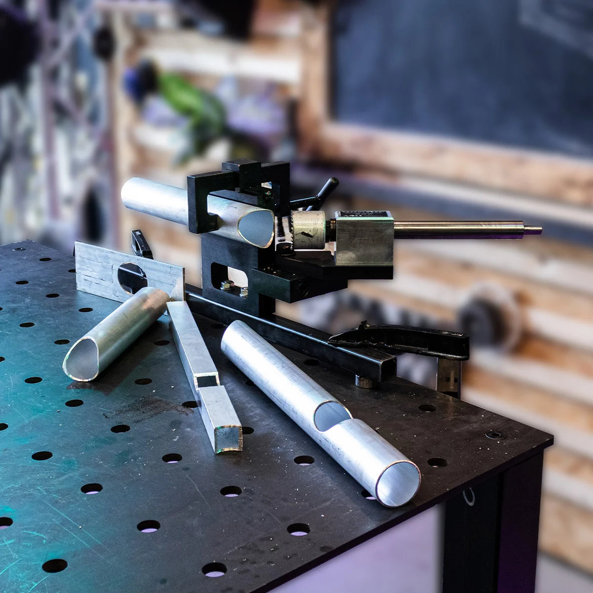 STAHLWERK pipe notching machine pipe notching pipe drill pipe cutter notching RA-50 ST