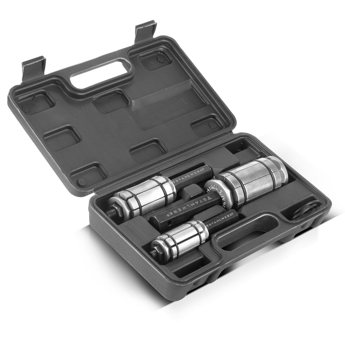STAHLWERK pipe expander set 29-89 mm 3-piece exhaust pipe expander set | Pipe expander | Exhaust pipe former | Pipe spreader | Automotive tool for exhaust systems