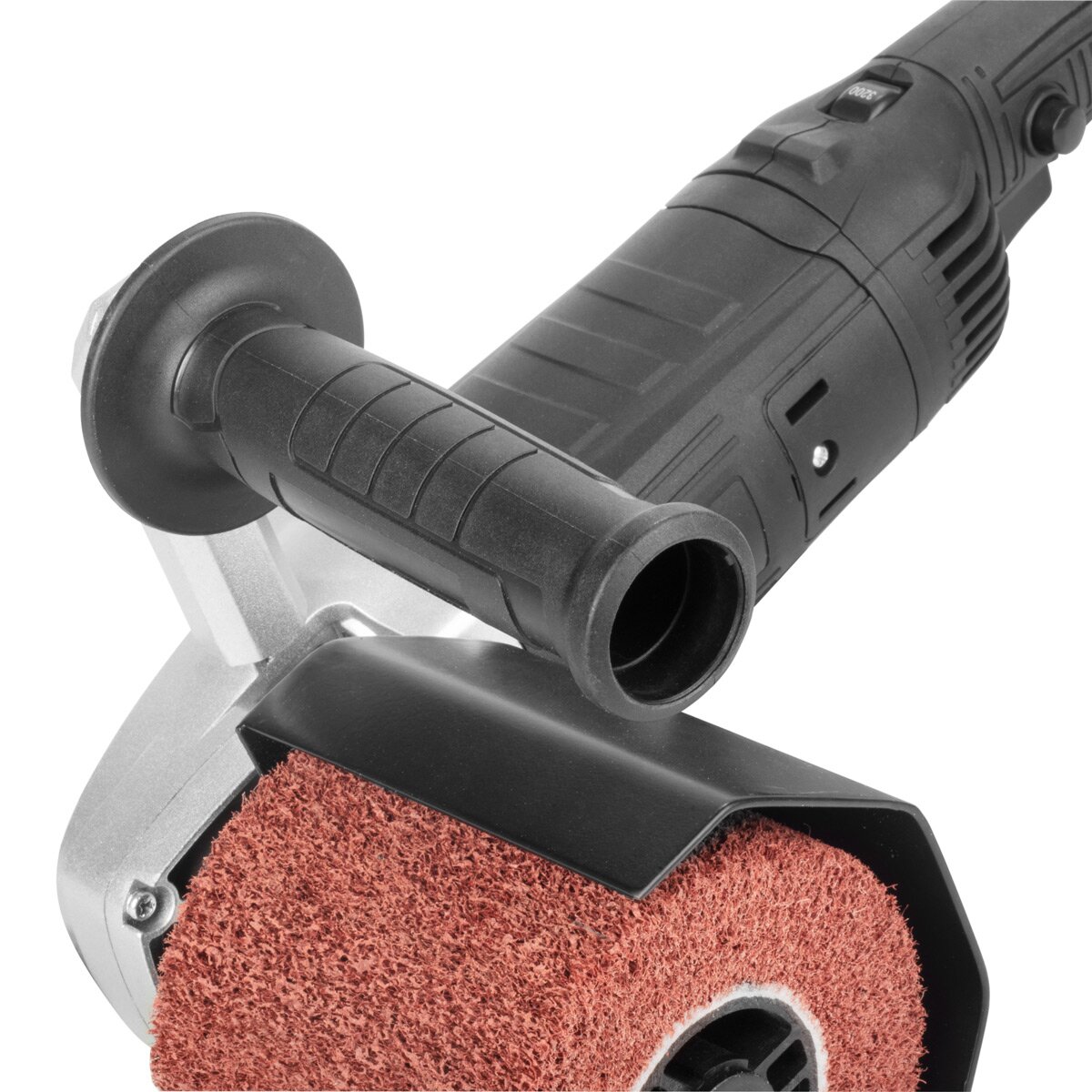 Machine à satiner STAHLWERK SM-1500 ST d'une puissance de 1 500 W et 600 - 3 200 tr/min pour rouleaux de satinage de 125 mm, ponceuse à brosse | Rectifieuse de rouleaux | Meuleuse à brosse | Rouleau de ponçage