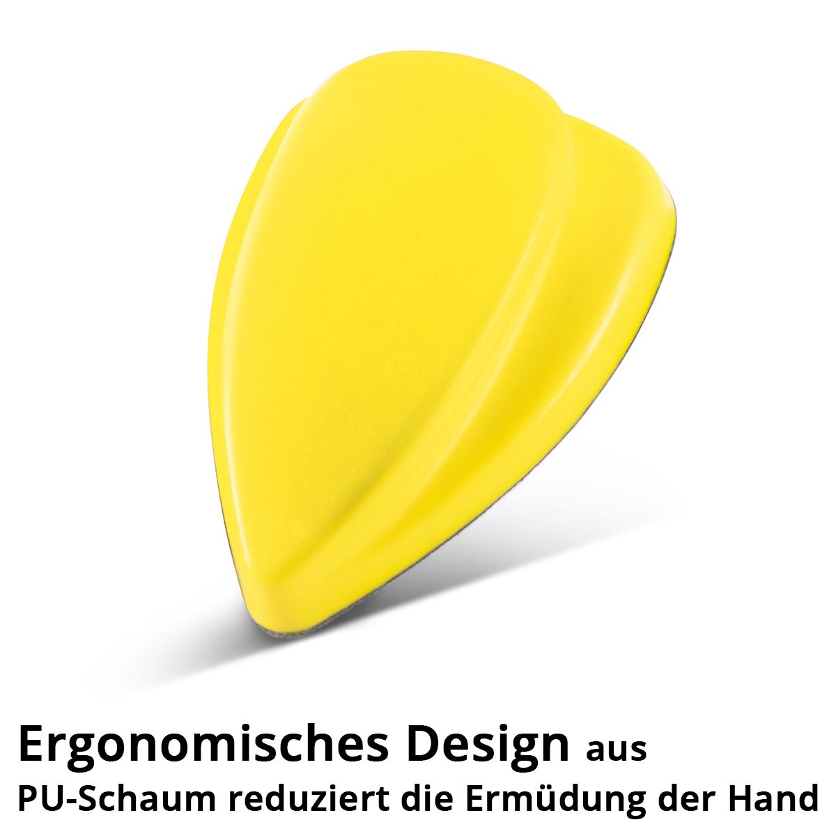 STAHLWERK Handschleifblock Set mit P80 | P100 | P120 | P150 | P180 | P240 | P320 Körnung, Schleifblock | Schleifschwamm | Handschleifer aus PU-Schaumstoff mit Klett-Schleifmittel 98 x 140 mm