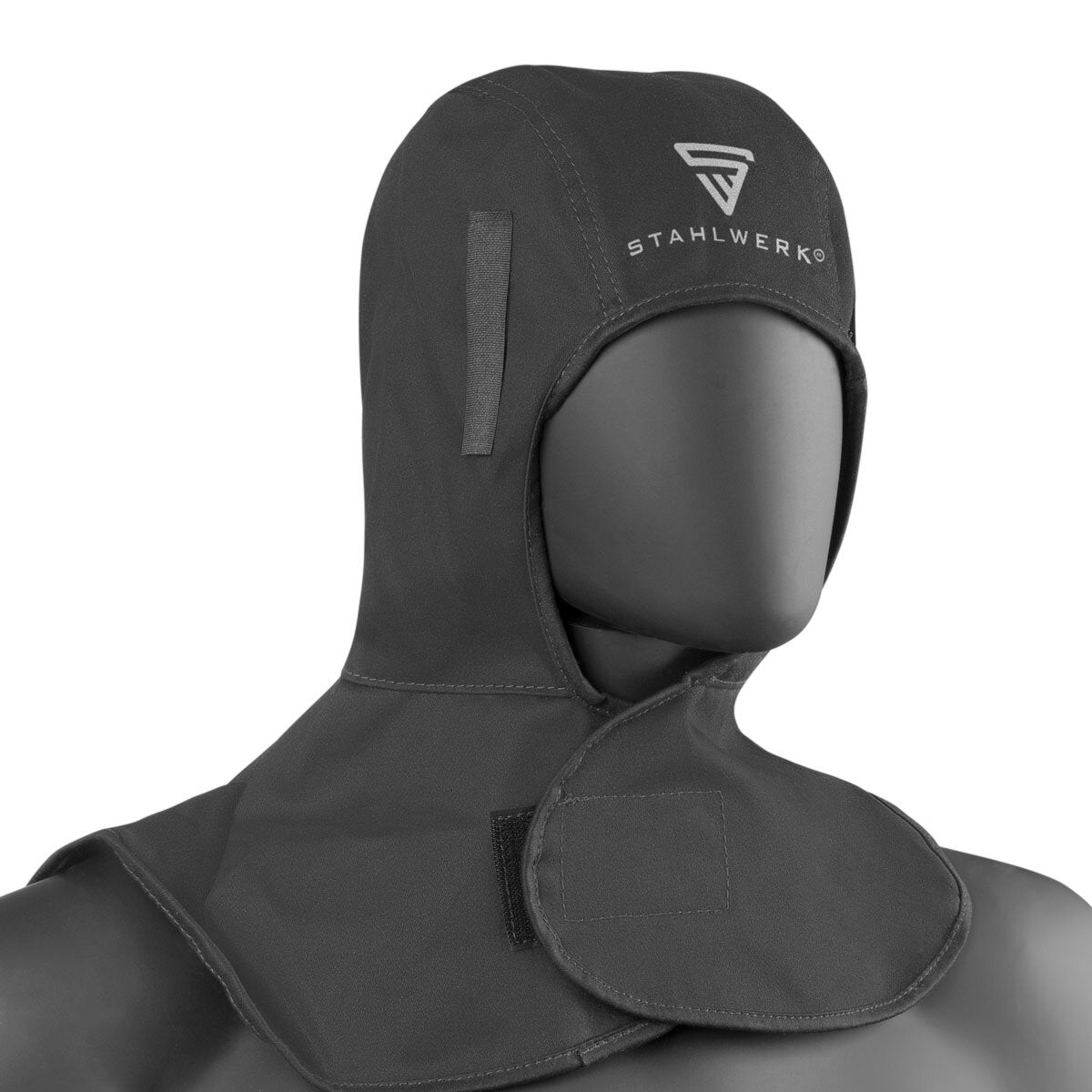 STAHLWERK welding hood | Welder's hat | Welding helmet | Welding cap | Welder mask | Flame-retardant welding protective clothing for welding and plasma cutting