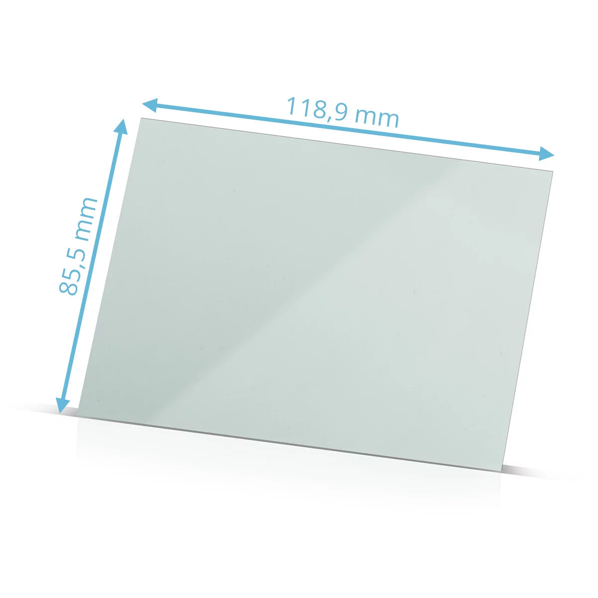 Lentes de repuesto para casco de soldadura STAHLWERK, juego de 6 lentes de repuesto por dentro y por fuera Vidrio de protección para soldadura | Lente de visera | Gafas protectoras EN ISO 16321 para casco de soldadura totalmente automático SPLIT