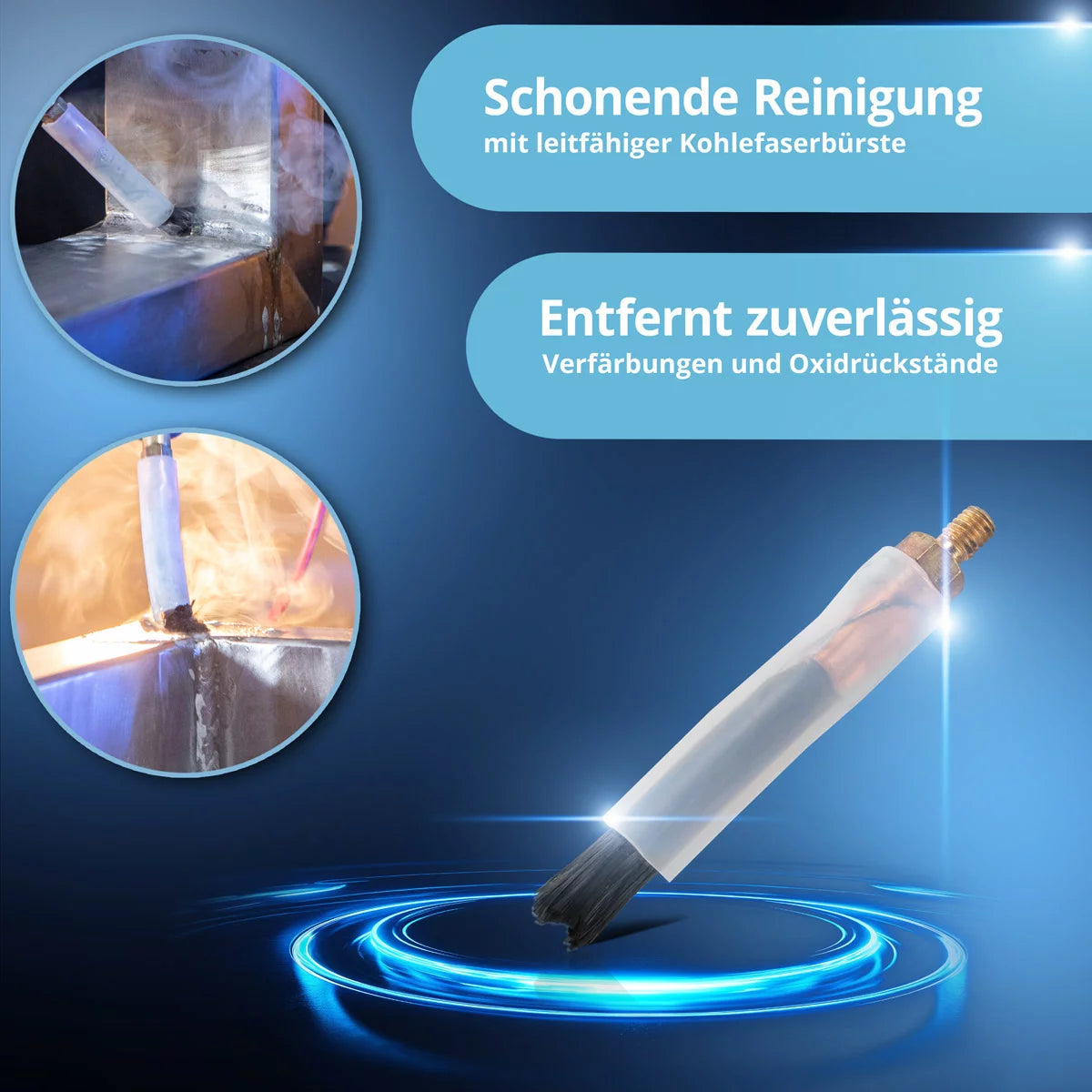 STAHLWERK SRG 300 Pro | Electrochemical weld seam cleaning device with 10-30 A | Compact and powerful | Electrolyte weld seam pickling device for passivation and weld seam finishing