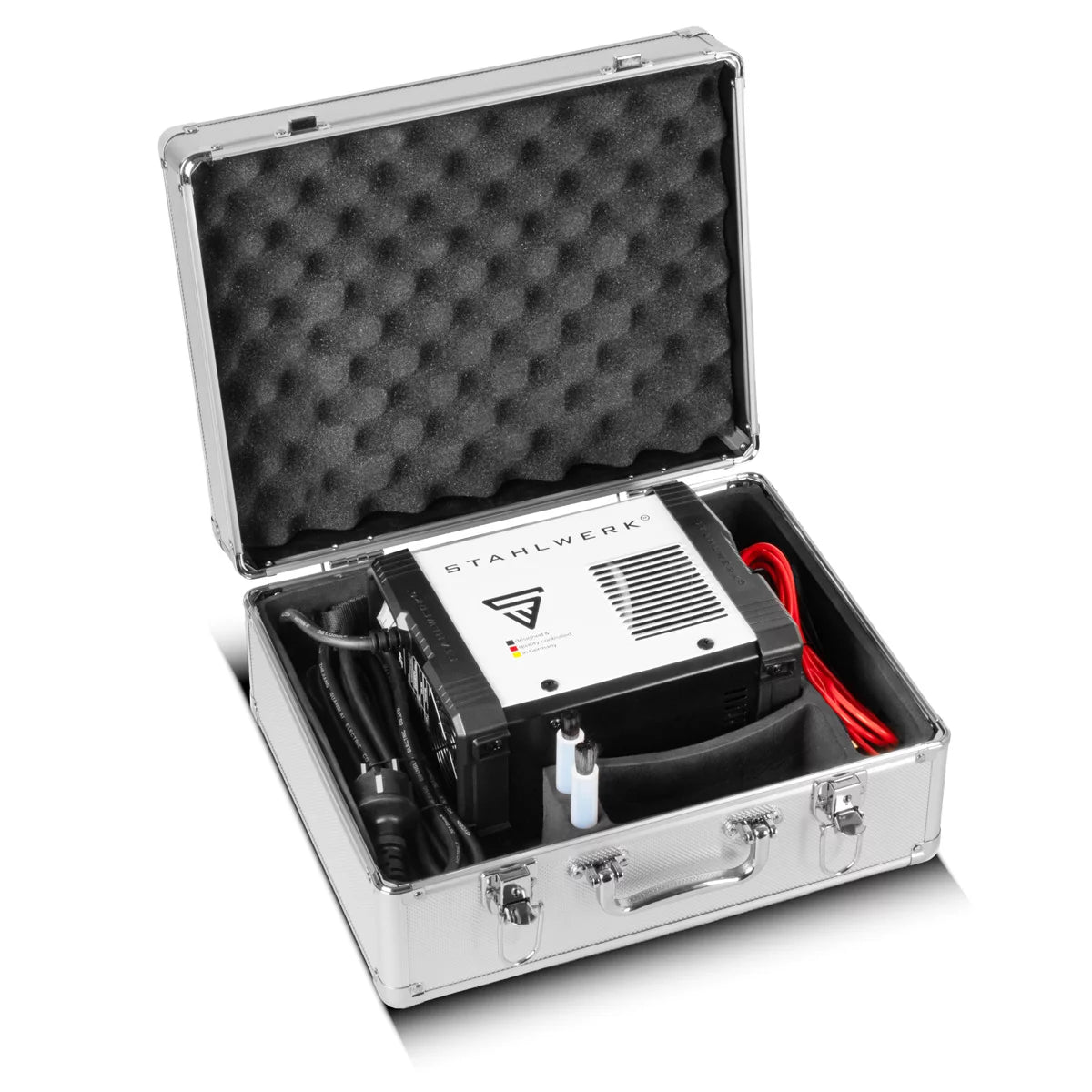 STAHLWERK SRG 300 Pro | Electrochemical weld seam cleaning device with 10-30 A | Compact and powerful | Electrolyte weld seam pickling device for passivation and weld seam finishing