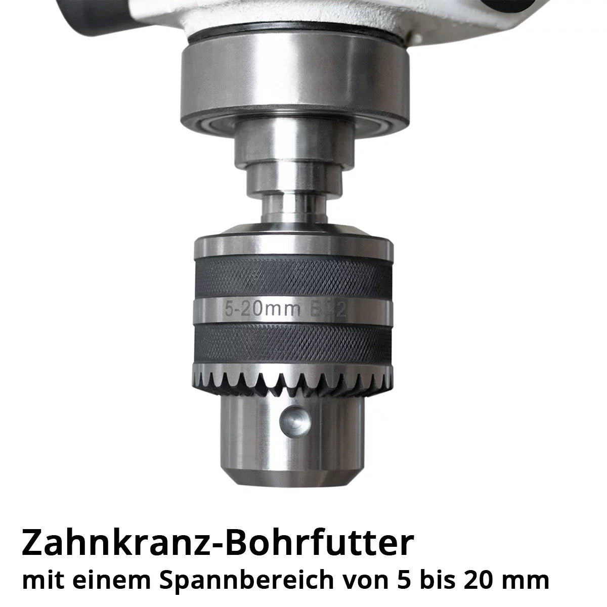STAHLWERK BD-1500 ST column drilling machine | Powerful drill press 1500 watts for DIY enthusiasts and metal construction | Drilling diameter Ø 20 mm | 150 - 2,450 rpm | Robust drill table and metal base