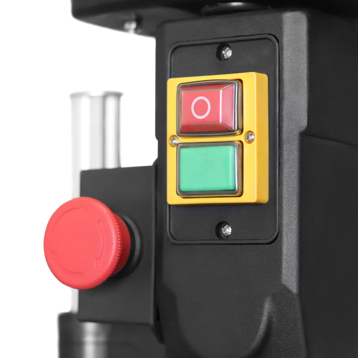 STAHLWERK BD-1500 ST column drilling machine | Powerful drill press 1500 watts for DIY enthusiasts and metal construction | Drilling diameter Ø 20 mm | 150 - 2,450 rpm | Robust drill table and metal base