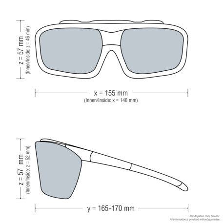 PROTECT Lunettes de sécurité laser Starlight | Lunettes laser | DIN EN 207 et EN 208 pour le travail avec des lasers (convient aux porteurs de lunettes)