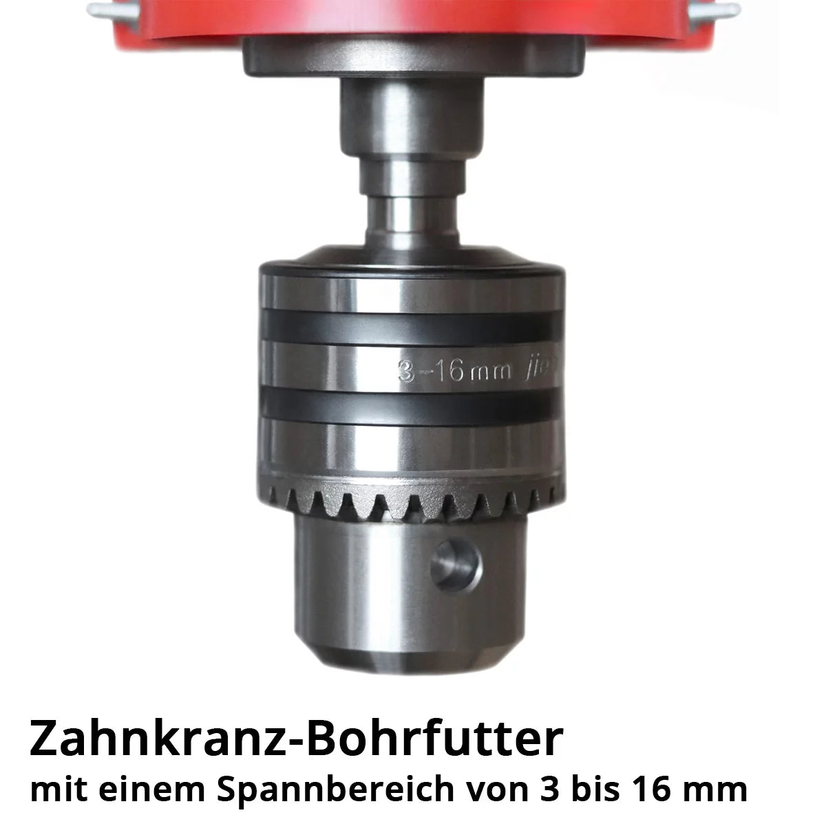 STAHLWERK BD-550 ST drill press | Robust 550W column drill for DIY, metal construction | Drilling diameter Ø 16 mm | 200 - 2,800 rpm | Robust drilling table and metal base for stability