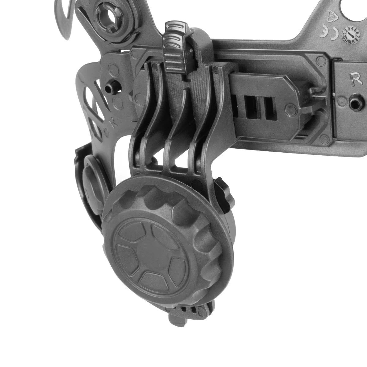 Diadema universal STAHLWERK para caretas de soldadura automática | Opciones de configuración versátiles | Ajuste ergonómico | Cojín para la cabeza integrado | Banda para el sudor intercambiable | Transpirable y ligero