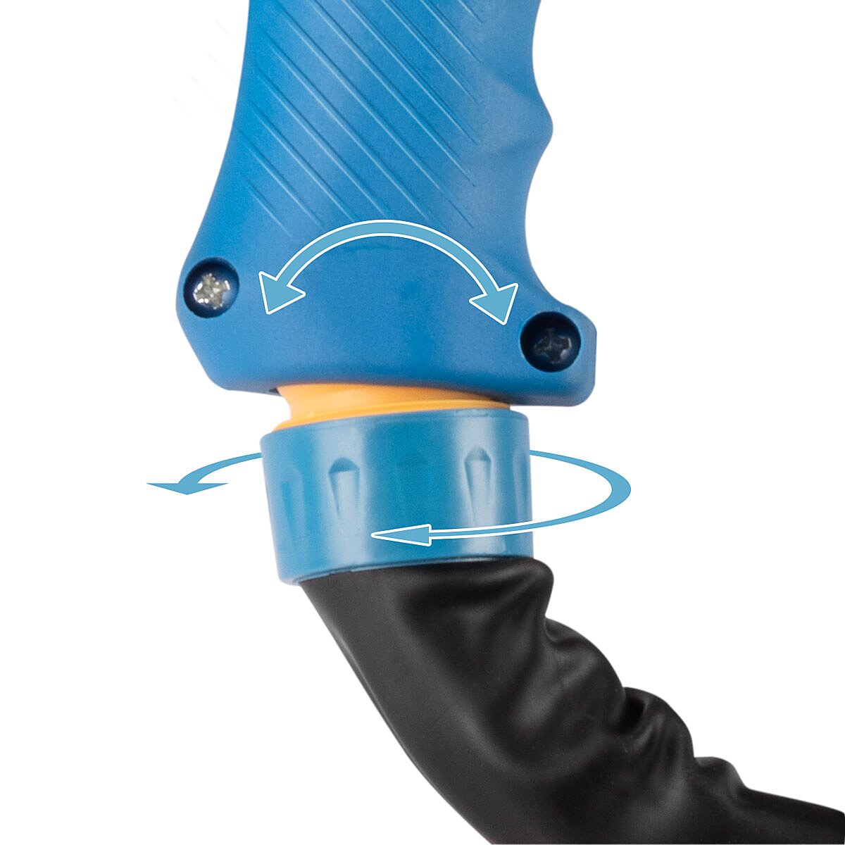 Torche de découpe plasma refroidie à l'eau STAHLWERK WSD-200 jusqu'à 200 A Torche de découpe CUT | Torche à plasma avec paquet de tuyaux de 5 m et entretoise séparée, y compris refroidisseur d'eau de 370 W et réservoir de 6 L
