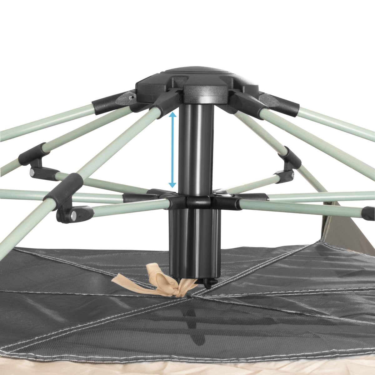 STAHLWERK camping tent Z-210 ST 210 x 160 cm self-assembly pop-up tent | Pop-up tent | Igloo tent | folding tent | Dome tent | Trekking tent | Tent for 1-2 people including transport bag
