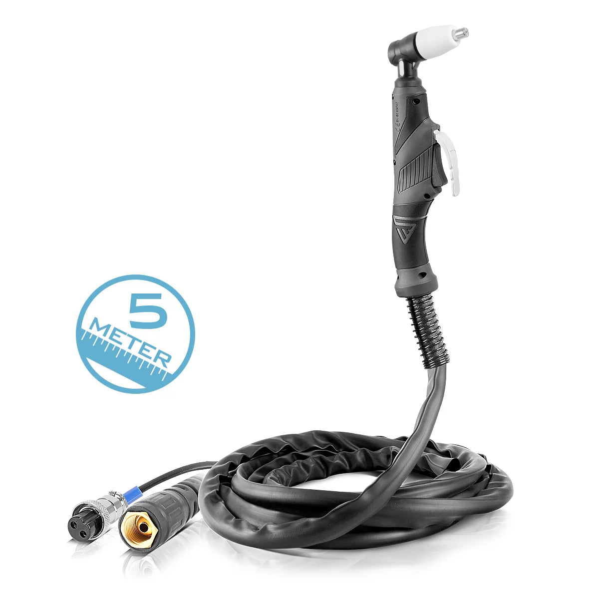 Torche de découpe plasma STAHLWERK PT-31 Paquet de tuyaux de base 5 mètres jusqu'à 40 A, adapté au découpeur plasma CUT 40