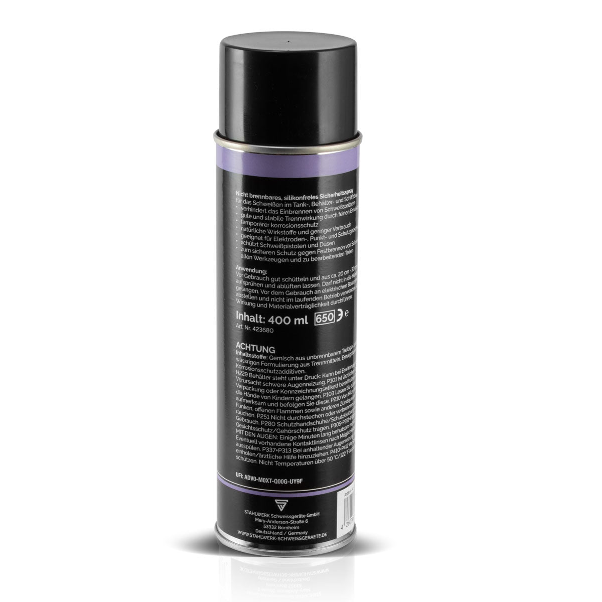 STAHLWERK lot de 3 sprays anti-soudage, spray de sécurité multifonctionnel pour le soudage, adapté à l'industrie, à l'atelier et au bricolage