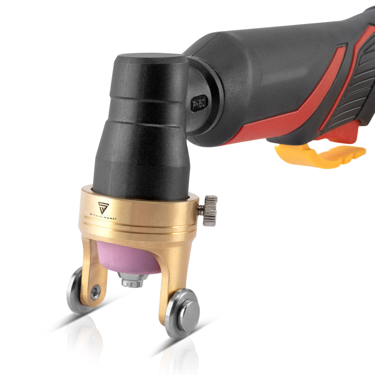 STAHLWERK guide carriage / trolley / spacer / roller guide for P-60 plasma torch with pilot ignition