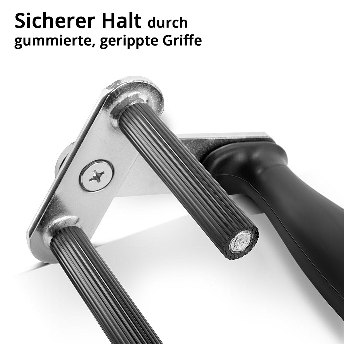 STAHLWERK Plattentragehilfe 2er Set, Edelstahl Plattengriff / Plattenträger / Plattenheber mit rutschfestem Tragegriff zum sicheren Transport von Trockenbauwänden und Platten