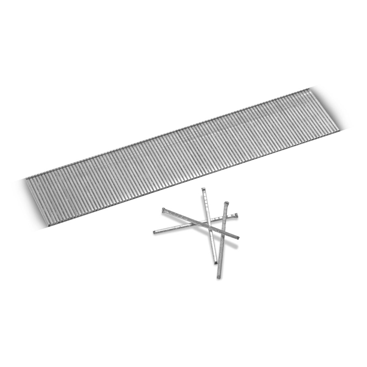 Chiodi ad aria compressa STAHLWERK da 25 mm calibro 18 (1,25 x 1,05 mm) con larghezza della testa di 2 mm in un set da 5000 chiodi a striscia | Chiodi cucitrice | Perni ad aria compressa per chiodatrici, pistole sparachiodi e cucitrici
