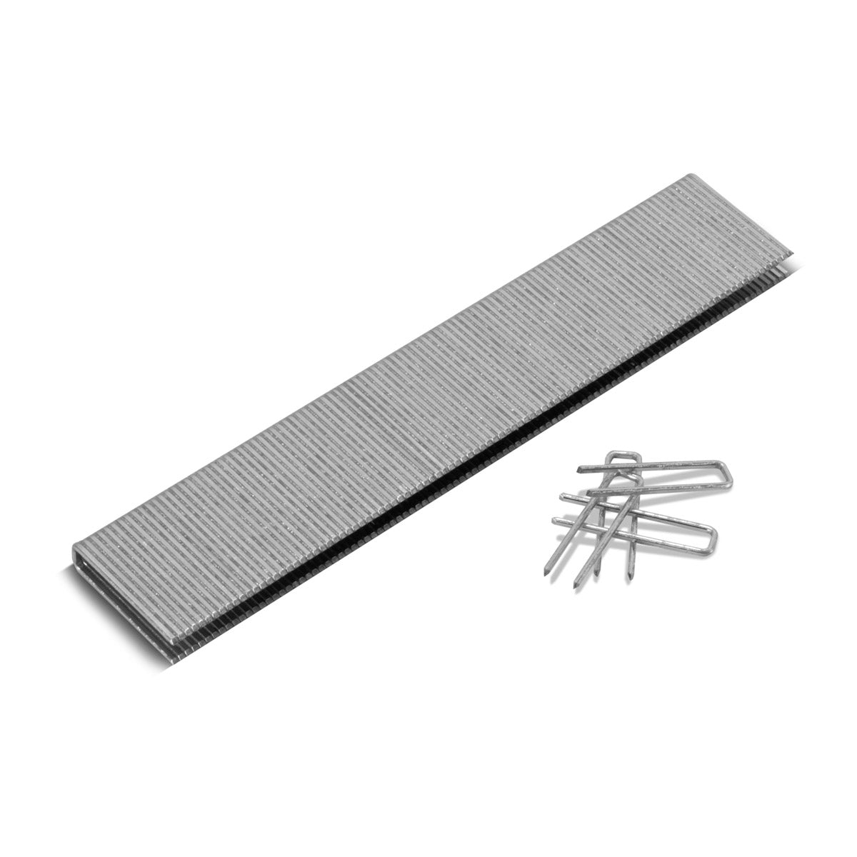 Graffe STAHLWERK tipo 90 (1,25 x 1,0 mm) con lunghezza 25 mm in set da 5000 | graffette | Punti per fissatrici manuali, ad aria compressa ed elettriche tipo 90 25 mm
